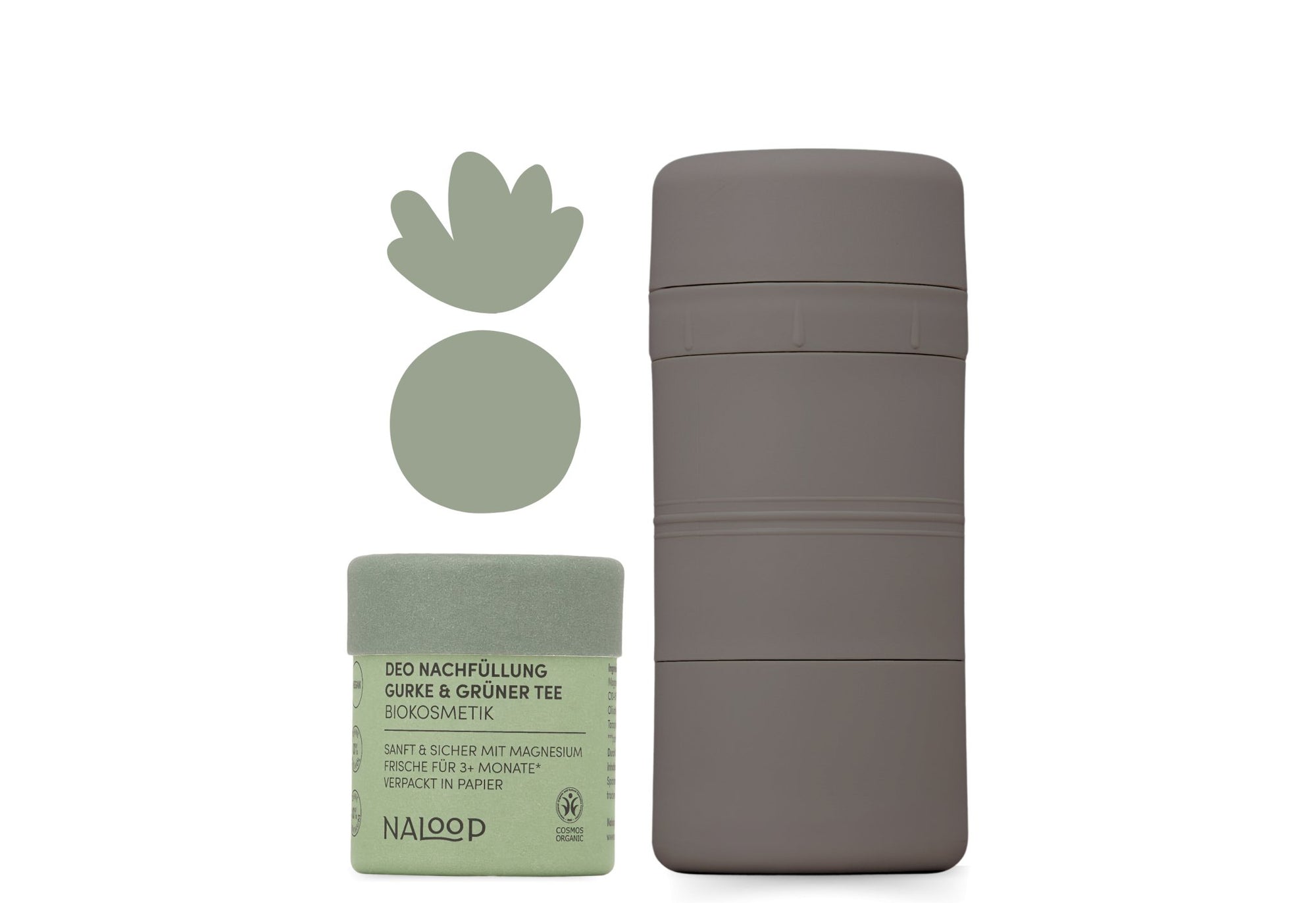 1 Behälter + 1 Nachfüllung - Naloop - Super Natural Care