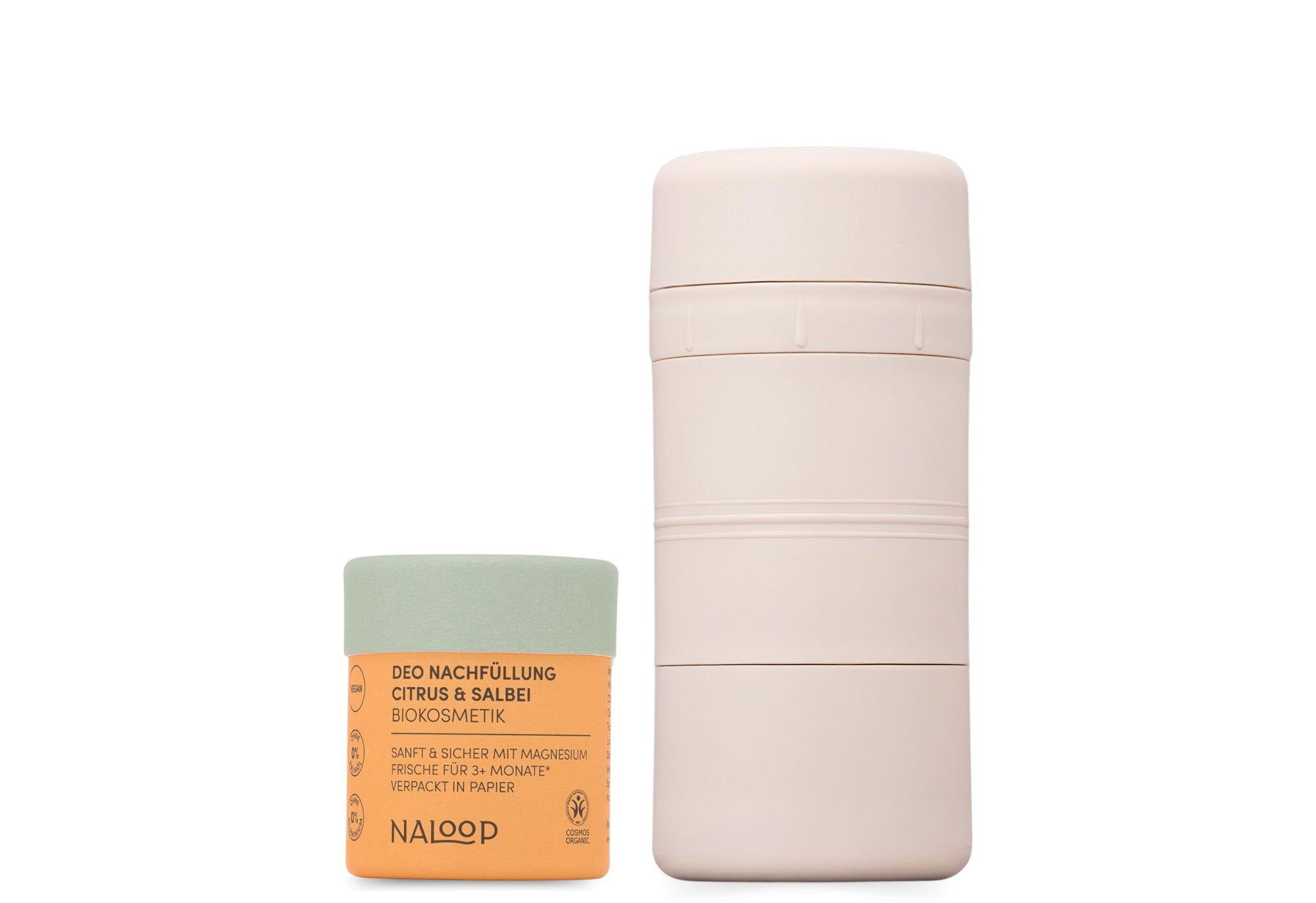 1 Behälter + 1 Nachfüllung - Naloop - Super Natural Care